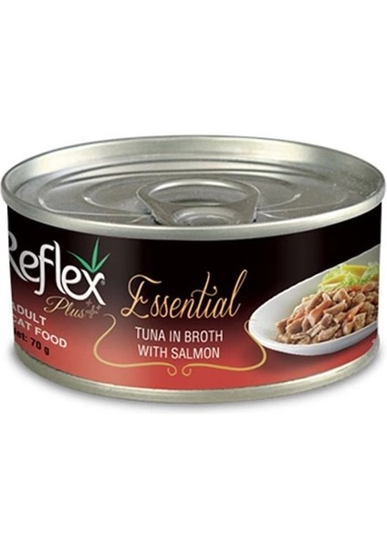 Ton Balık ve Somonlu Yetişkin Konserve Kedi Maması 70 gr