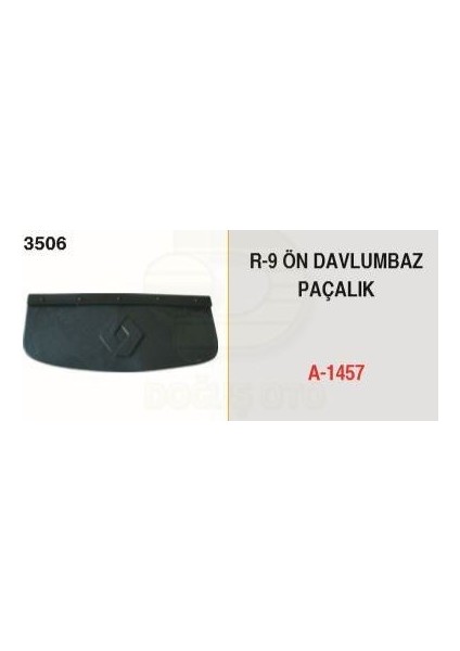 A-1457 - Paçalık Ön Davlumbaz R9
