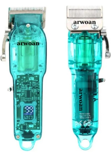 Profesyonel Saç ve Sakal Kesme Makası Şeffaf Giyotin Rahat ve Hassas Kullanım fırsatları