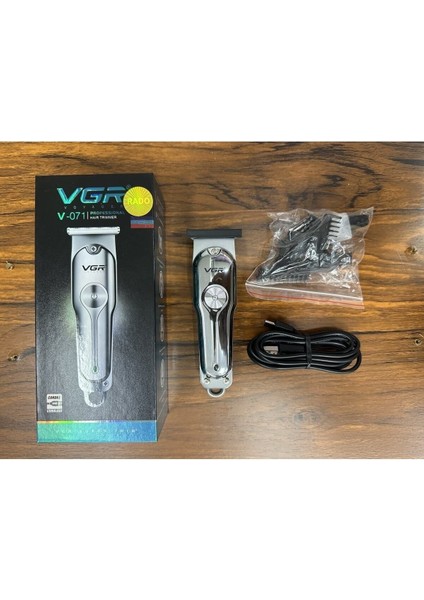 Mini Metal Şarjlı Profesyonel Saç Sakal Tıraş Makinesi