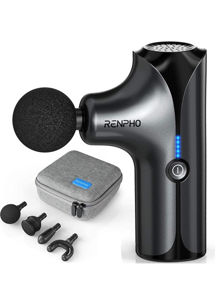 Mini Masaj Tabancası Usb-C Şarjlı, 5 Hızlı Derin Doku Masaj Cihazı, Taşınabilir & Sessiz