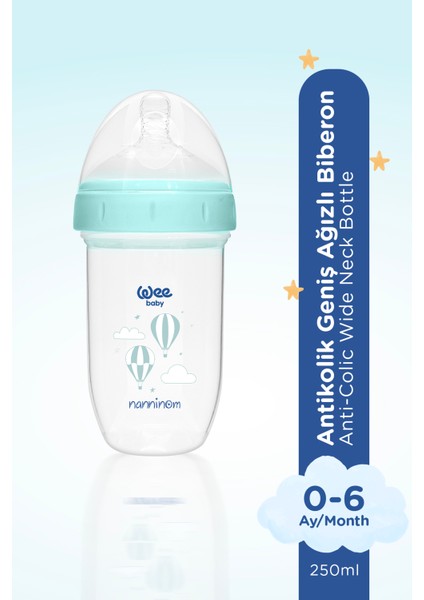 Nanninom Antikolik Geniş Ağızlı Biberon 250 ml fiyatları
