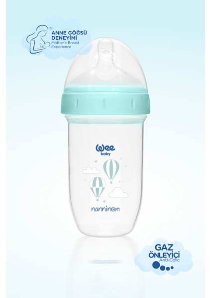 Nanninom Antikolik Geniş Ağızlı Biberon 250 ml modelleri