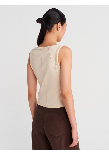 21087 Kontrast Fitilli Atlet-Taş fiyatları