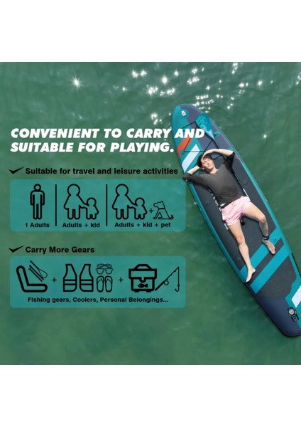 Age Sup Paddle Board 320X82X15 cm Şişme Sörf Tahtası - Full Set Isup fiyatları