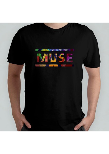 Muse %100 Pamuklu Bisiklet Yaka T-Shirt Model 1
