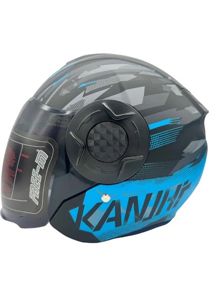 Freem FR-665 Blue Yarım Kask