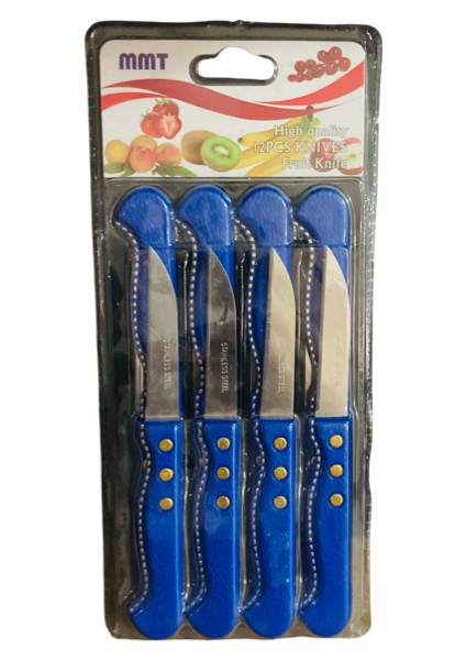 12 Li Sebze ve Meyve Bıçağı