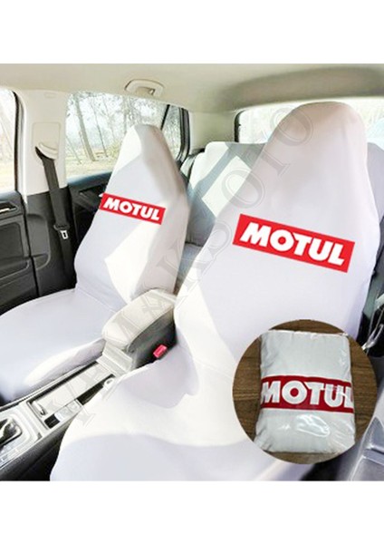 Motul Servis Kılıfı Universal Her Araca Uyumlu Pamuk Penye Koltuk Kılıfı