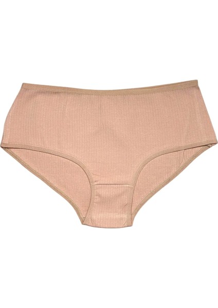 5'li Kadın Fitilli Bato Yüksek Bel Pamuklu Külot Çok Renkli