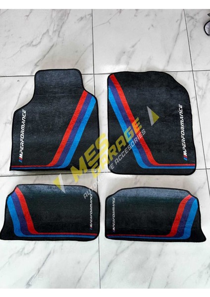 Bmw Baskılı Üniversal Halı Paspas