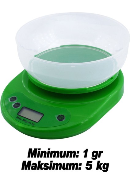 Dijital Hassas Terazi LCD Ekran Pil Otomatik Kapanma 1 Gr-5 Kg Mutfak Ölçüm modelleri