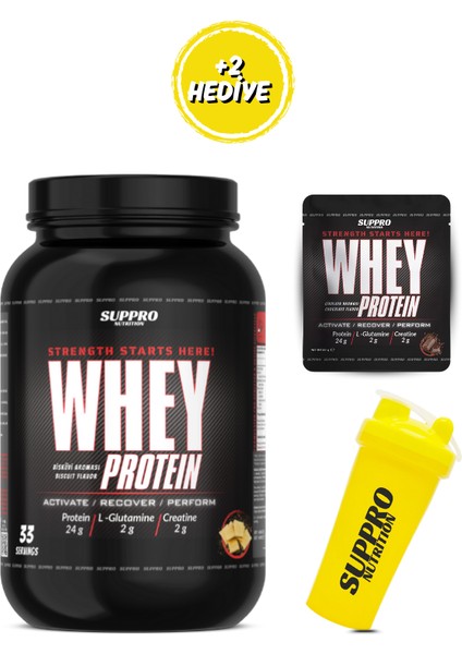 Whey Protein Bisküvi 990 gr