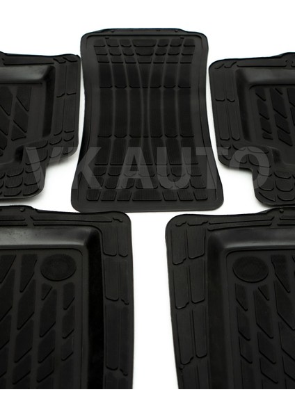 Siyah Havuzlu Araba Paspası 4d Tüm Araçlara Uyumlu Unıversal