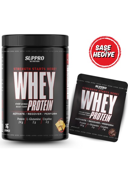 Whey Protein Bisküvi 500 gr