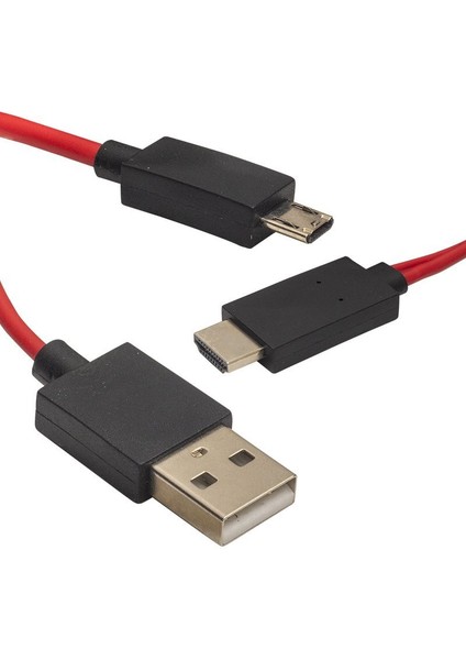 Hc-18 Mhl Kit Samsung S5 HDMI Tv Bağlantı Kablosu (5232) fiyatları