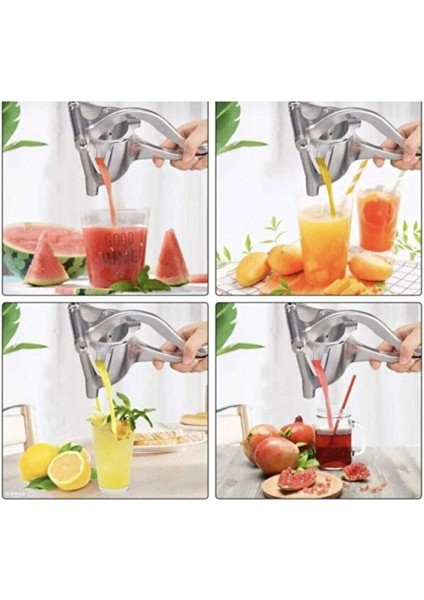 Limonata ve Portakal Suyu Hazırlama Aparatı Yeni Nesil Meyve Sıkacağı 2000 W Gri