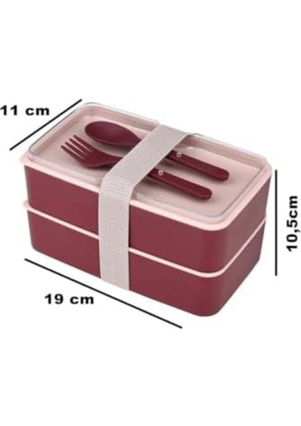 Çok Renkli 2 Kat Yemek Saklama Kabı Seti, Sağlıklı ve Pratik Beslenme Için Ideal modelleri