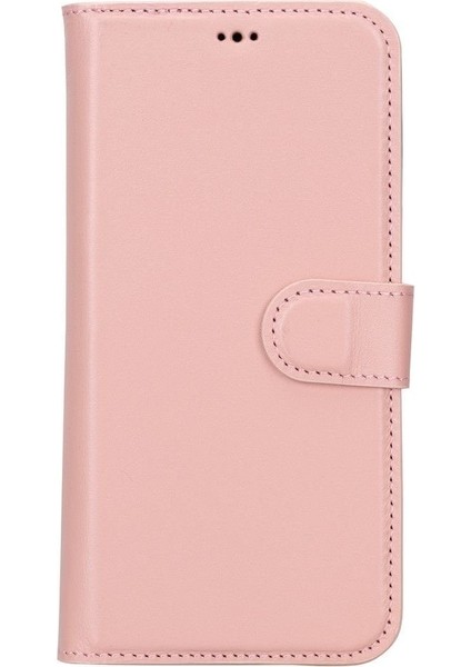 Mulvxurg URG02 Apple Iphone 15 Pro Max Uyumlu Deri Cüzdanlı Kılıf Mwwn Nu2 Pembe (Mulvix) fırsatları