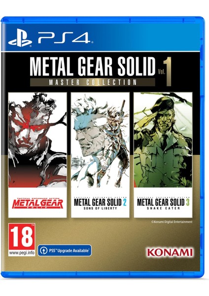 Metal Gear Solid: Master Collection Vol.1 ( PS4 Oyun ) Dijital PSN Hesabı