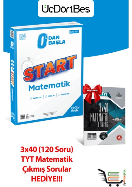 Hediyeli Sıfır'dan Start Matemetik Soru Bankası fiyatları