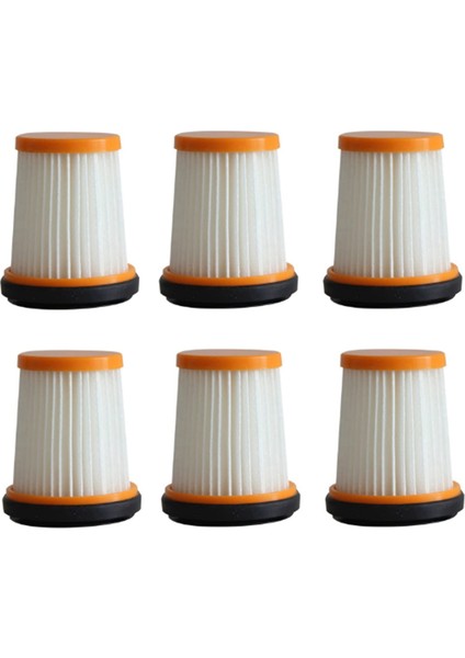 Shark WV200EU WV251EU Kablosuz El Tipi Elektrikli Süpürge Için 6 Adet Yedek Filtre (Yurt Dışından)