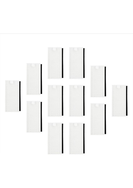 Okp K7 / K8 / L3 / Lefant M201 / T800 / U180 / M501-B / F1 / T700 / M520/M571/M301 Hepa Filtre Yedek Parça Için 12 Adet (Yurt Dışından)