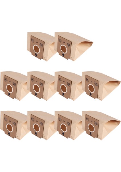 10 Adet Elektrikli Süpürge Kraft Kağıt Toz Torbası Çift Filtre Toz Torbası Z1480 ZW1200-211 ZC1120B ZC1120R ZC1120Y ZMO1510 ZMO1511 ZMO1530 ZMO1550 Serisine Uygun (Yurt Dışından)