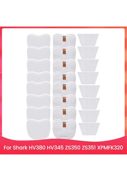 Shark HV380 HV345 ZS350 ZS351 XPMFK320 Elektrikli Süpürge Filtre Yedek Parçaları Için Vakum Filtre Pamuk Aksesuarları (Yurt Dışından)