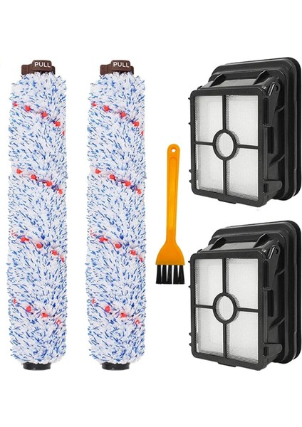 Hepa Filtre Pet Rulo Fırça Aksesuarları Bissell Crosswave 1868 1785 Serisi 17132 Robot Süpürge Yedek Parçası (Yurt Dışından)