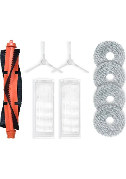 Xiaomi Robot Vakum X20 C101 Yedek Yedek Parça Aksesuarları Ana Yan Fırça Hepa Filtre Paspas Bezi (Yurt Dışından)