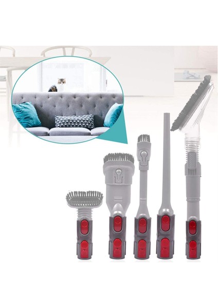 Dyson V15 V12 V11 V10 V8 V7 V6 Elektrikli Süpürge Için Sert Zemin Aleti ve At Kılı Fırçası Eklenti Adaptörü (Yurt Dışından) fiyatları