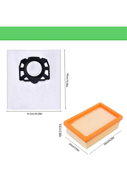 Vakumlu Süpürge Torbaları 2.863-006.0 Karcher Wd4 Wd5 Wd6 WD5P WD6P Premium Vakumlu Süpürge Yedek Parçaları Için Filtre (Yurt Dışından) fırsatları