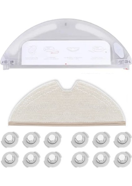 Yedek Parçalar Roborock S5 S50 S51 S55 S6 S60 S65 Su Tankı + Filtre + Paspas Bezi Elektrikli Süpürge Aksesuarları (Yurt Dışından)