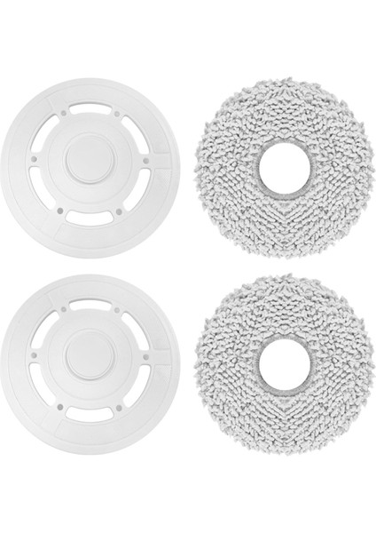 Mop Bezleri ve Mop Plakaları Ecovacs Deebot T20 Omni / T20E Omni Robot Süpürge Için Yedek Parçalar Mop Pedi Mop Tutucu (Yurt Dışından)