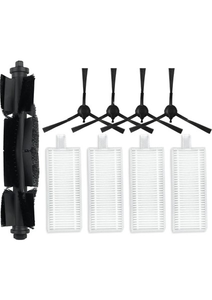 Tp-Link Tapo Rv-30 Plus Robot Süpürge Yedek Ana Yan Fırça Hepa Filtre Yedek Parça Aksesuarları (Yurt Dışından)