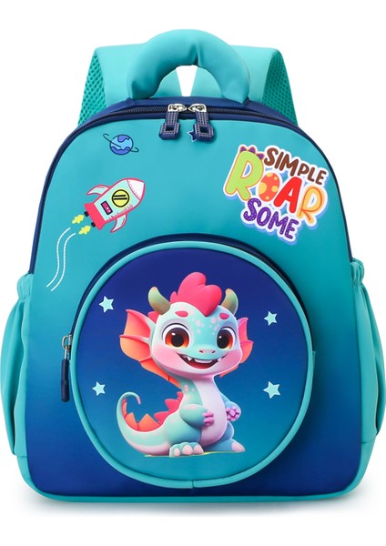 Unicorn Karikatür Anaokulu Okul Çantası (Yurt Dışından)