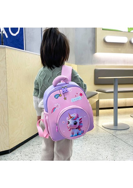 Unicorn Karikatür Anaokulu Okul Çantası (Yurt Dışından) modelleri