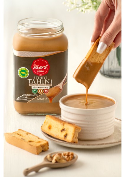 Bayram Mert Çifte Kavrulmuş Tahin (1000 gr Cam) fiyatları