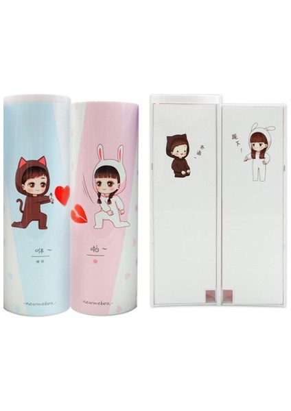 B Tek Boynuzlu Kalem Kutusu Flamingo Estuche Escolar Newmebox Kawaii Trousse Scolaire Estuches Kalem Kutusu Kalem Kutusu Piornik Szkolny (Yurt Dışından)