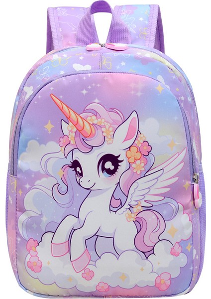 Sevimli Unicorn Anaokulu Okul Çantası (Yurt Dışından)