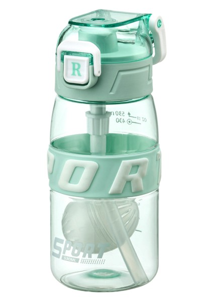 Zıplayan Kapaklı Plastik Boru Bardak (Yurt Dışından)