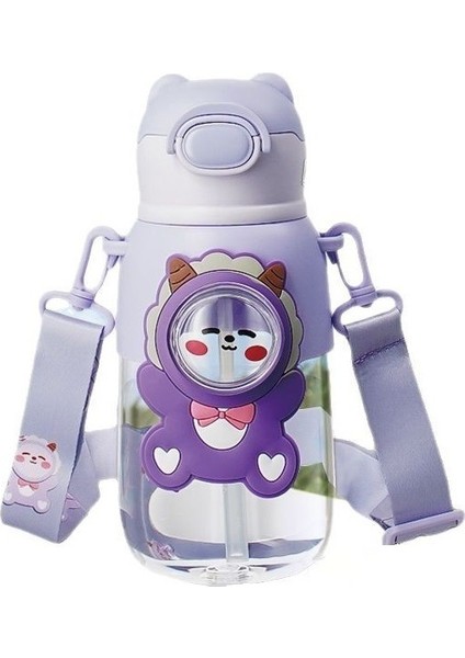 Yüksek Yüzlü Karikatür Bardak Taşınabilir Anti-Düşme (Yurt Dışından)