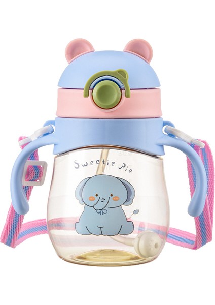 Düşme Önleyici Çocuk Pipet Bardak (Yurt Dışından)