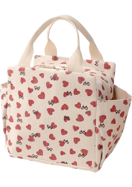 Kadife Yalıtımlı Öğle Yemeği Çantası (Yurt Dışından)