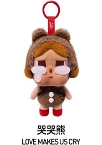 Crybaby Crying Again Serisi Kutu Figürleri Yumuşak Peluş Bebek Kolye Anahtarlık Sürpriz Kutusu Yeni Yıl Oyuncak Hediyeler Renk: F (Yurt Dışından)