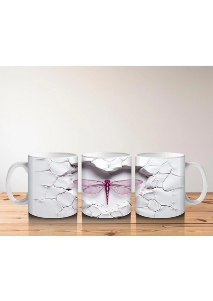 Duvar Patlağı Arasında Mor Yusufçuk – Baskılı Kahve Kupası indirimleri