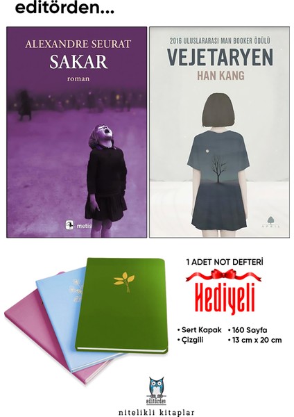 Sakar/alexandre Seurat - Vejetaryen - Not Defteri Hediyeli