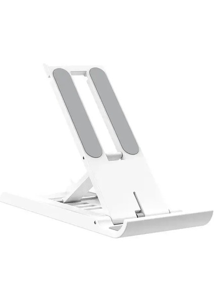 Masaüstü Katlanabilir Telefon Tutucu Stand Taşınabilir Tablet Stand Masası Iphone 13 Pro iPad Mobil Telefon Tableti Için Tembel Braket 12OLOR'UN Altında: Siyah (Yurt Dışından)