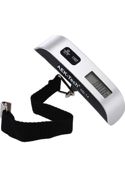 Askılı El Bagaj Tartısı 50 kg Kapasite LCD Ekran